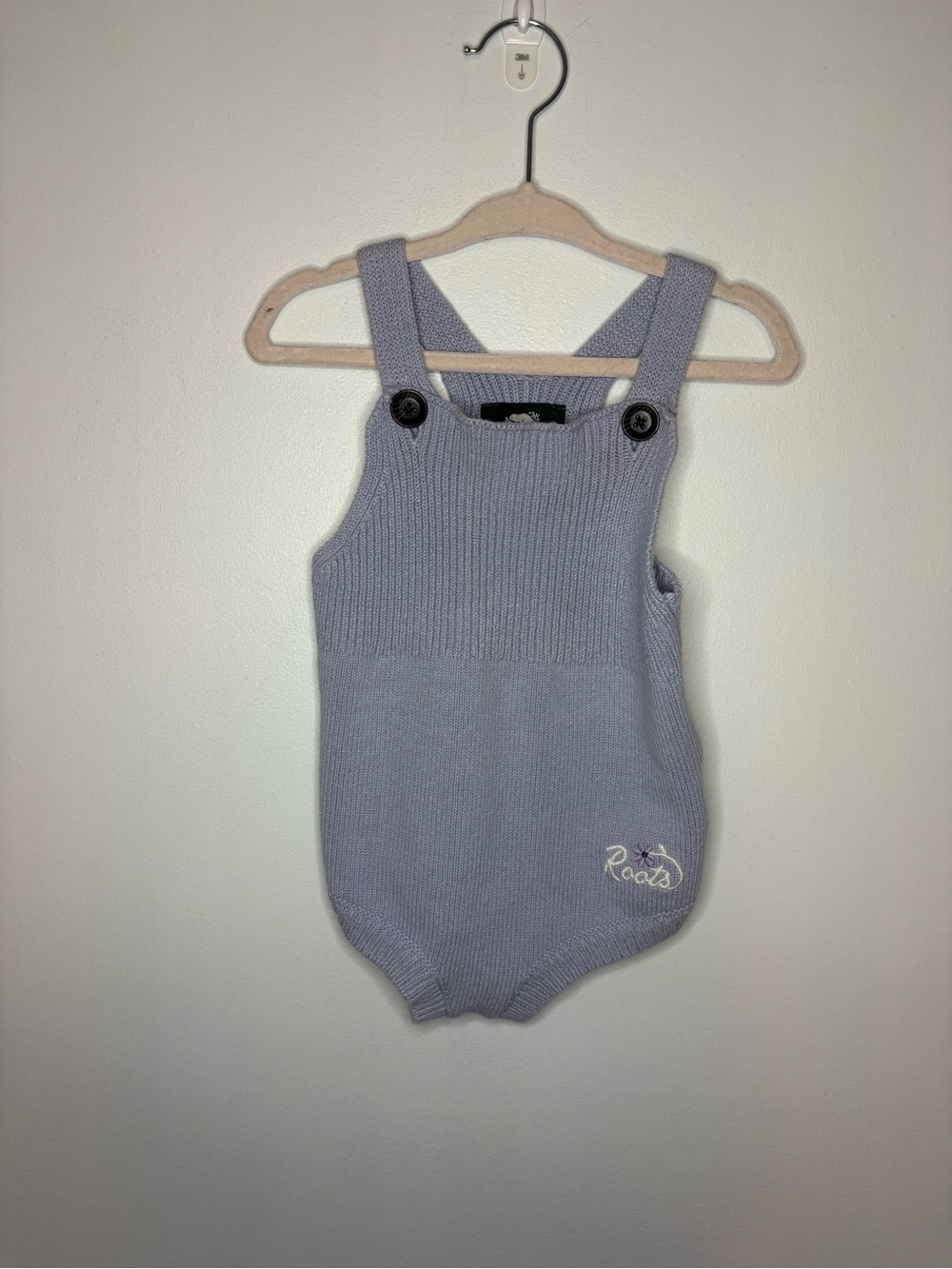 Roots Baby Lavender Knit Romper